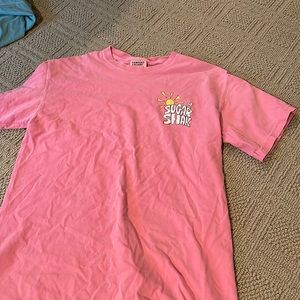 pink rosemary/seaside sugar shack t shirt